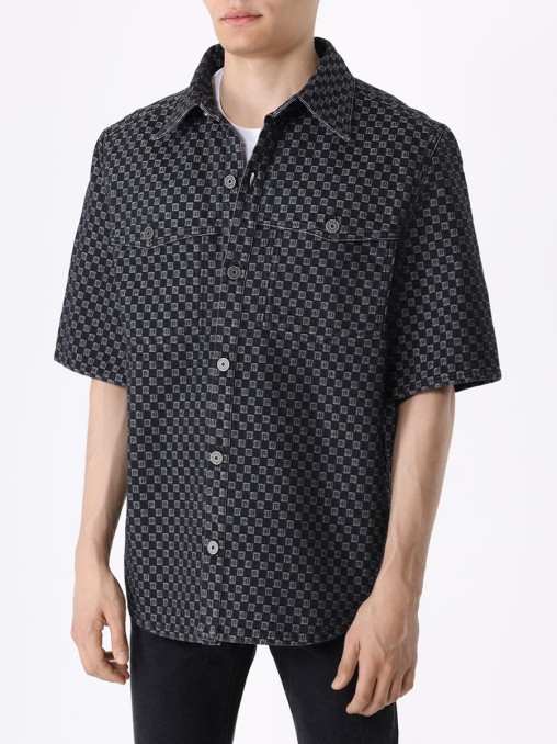 Рубашка Regular Fit хлопковая BALMAIN