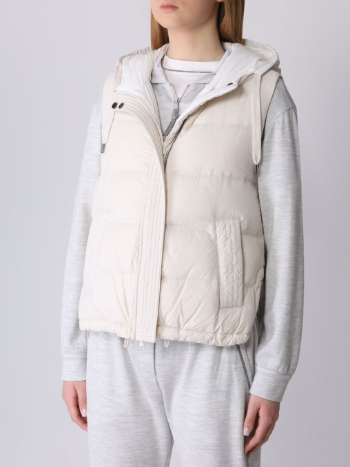 Жилет стеганый BRUNELLO CUCINELLI