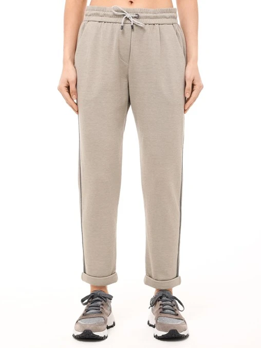 Брюки хлопковые BRUNELLO CUCINELLI