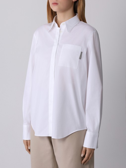 Рубашка хлопковая BRUNELLO CUCINELLI