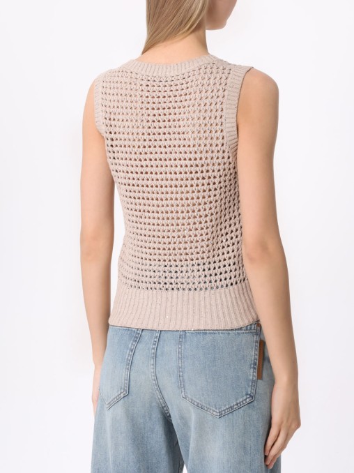 Топ хлопковый BRUNELLO CUCINELLI