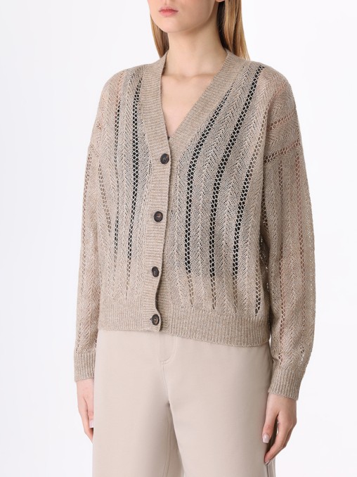 Кардиган льняной BRUNELLO CUCINELLI