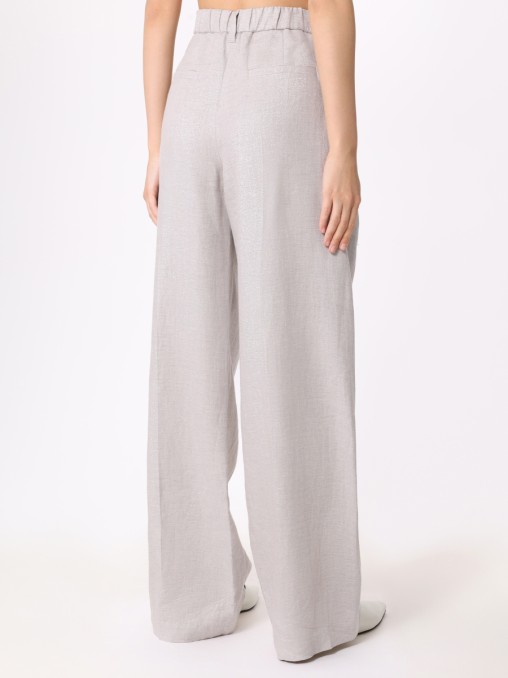 Брюки льняные BRUNELLO CUCINELLI