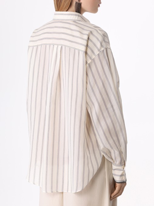 Рубашка хлопковая BRUNELLO CUCINELLI