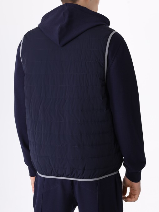 Жилет стеганый BRUNELLO CUCINELLI