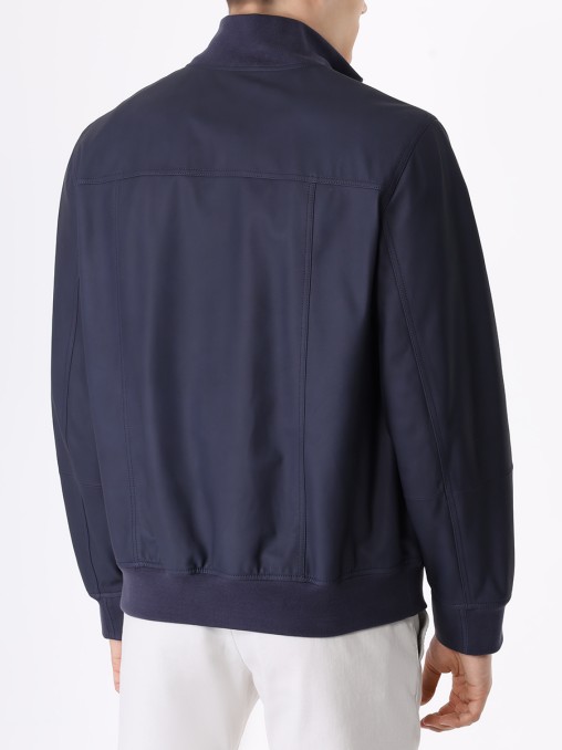 Куртка кожаная BRUNELLO CUCINELLI