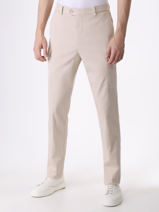 Брюки-карго Leisure Fit хлопковые BRUNELLO CUCINELLI