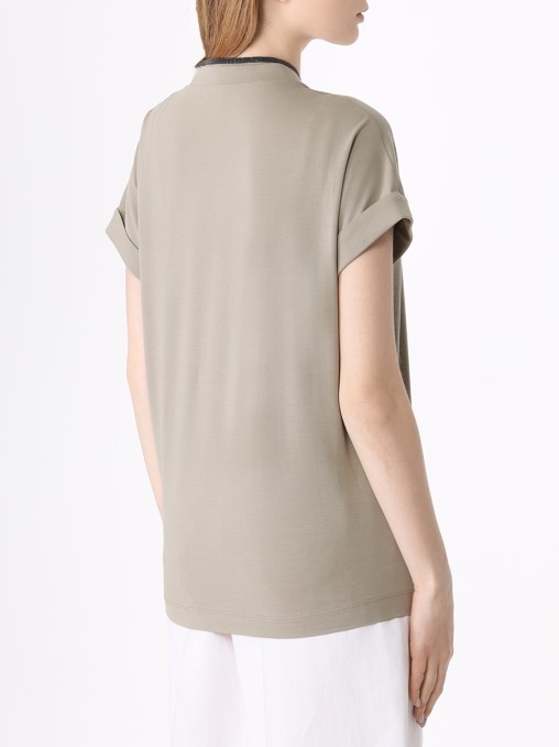 Футболка хлопковая BRUNELLO CUCINELLI