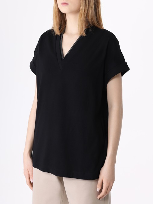Футболка хлопковая BRUNELLO CUCINELLI