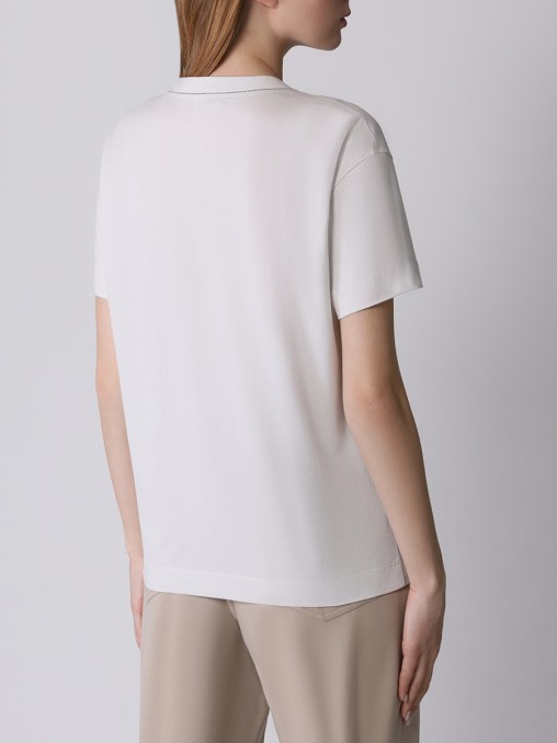 Футболка хлопковая Nature BRUNELLO CUCINELLI