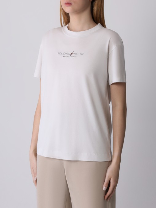 Футболка хлопковая Nature BRUNELLO CUCINELLI