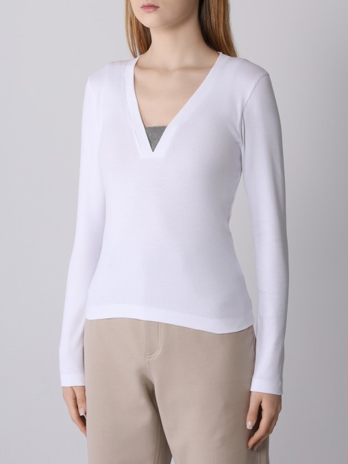 Футболка хлопковая BRUNELLO CUCINELLI