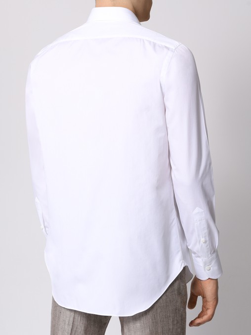 Рубашка Slim Fit хлопковая CESARE ATTOLINI