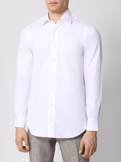Рубашка Slim Fit хлопковая CESARE ATTOLINI