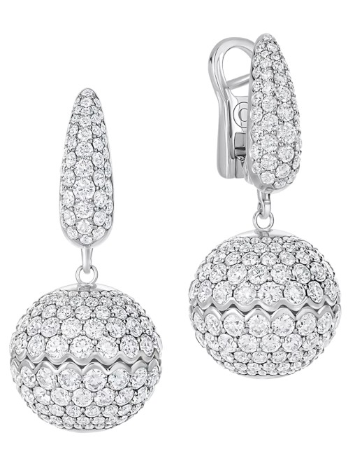 Серьги с бриллиантами CHAMOVSKIKH JEWELLERY HOUSE