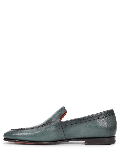 Лоферы кожаные SANTONI