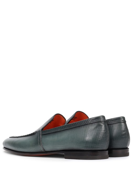 Лоферы кожаные SANTONI
