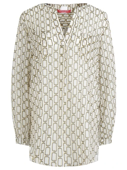 Блуза FABULA с принтом MARINA RINALDI