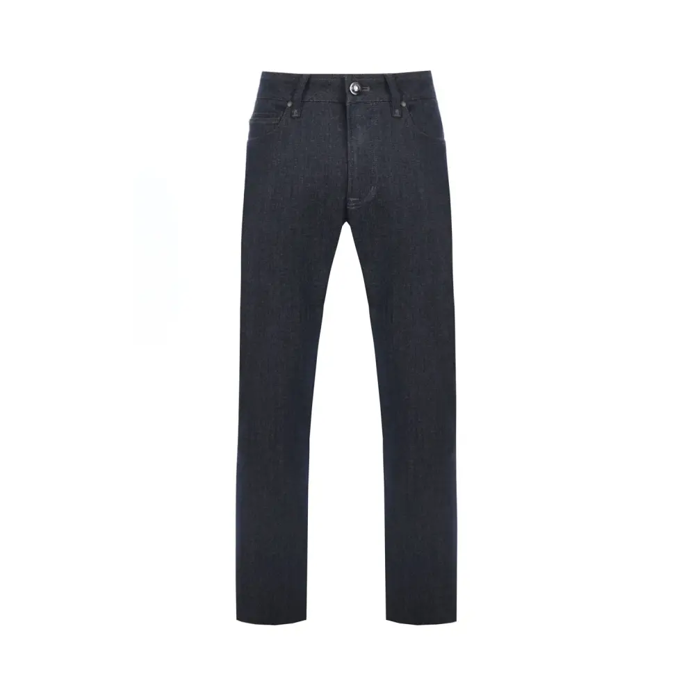 Джинсы Slim Fit из шерсти и хлопка