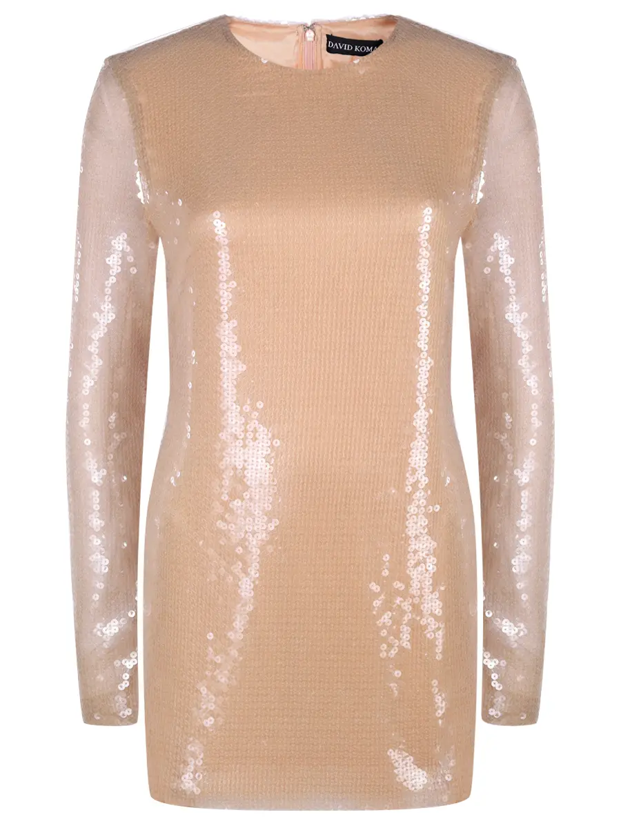 Платье с пайетками