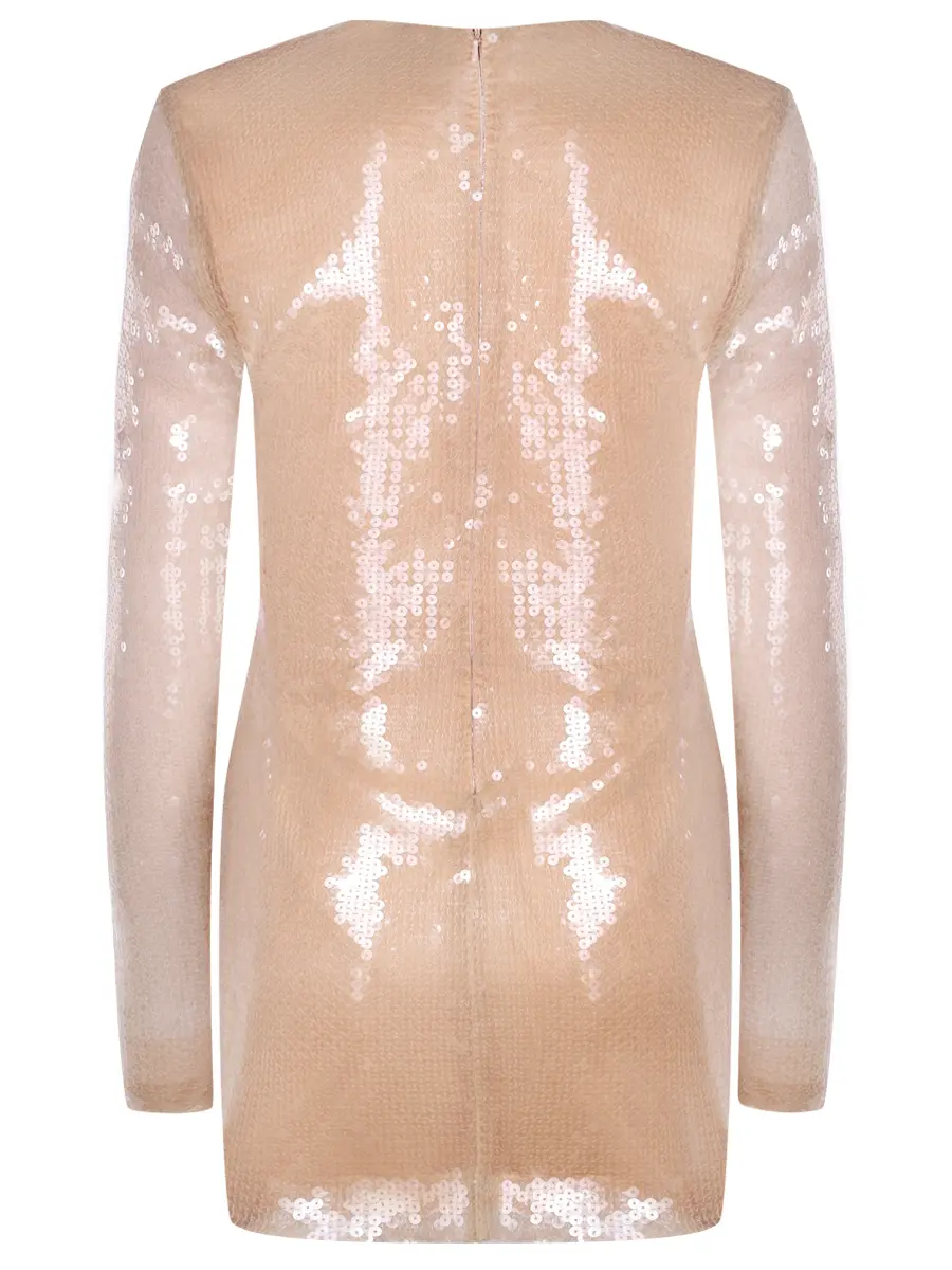 Платье с пайетками