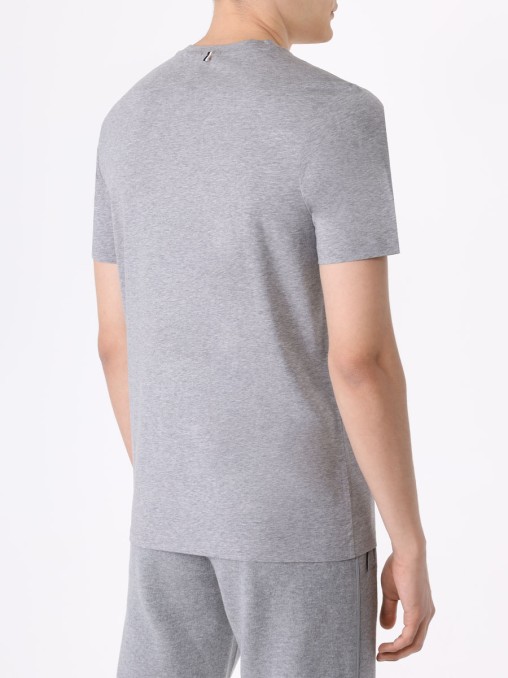 Футболка Slim Fit хлопковая BOSS
