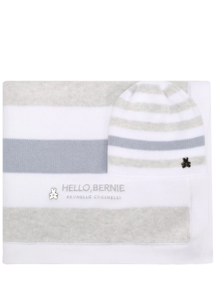 Комплект шапка и одеяло Bernie