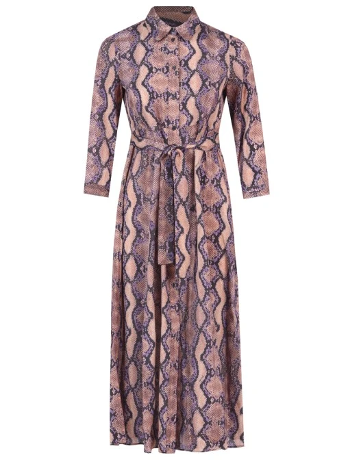 Платье-рубашка из вискозы PINKO