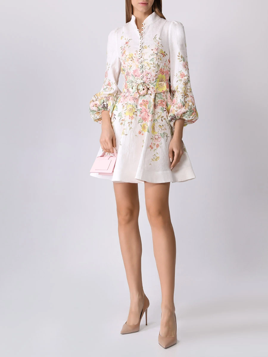 Платье льняное