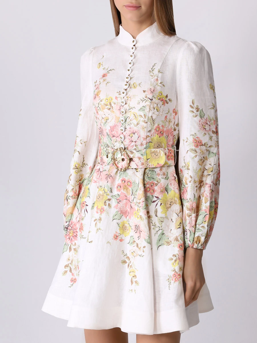 Платье льняное