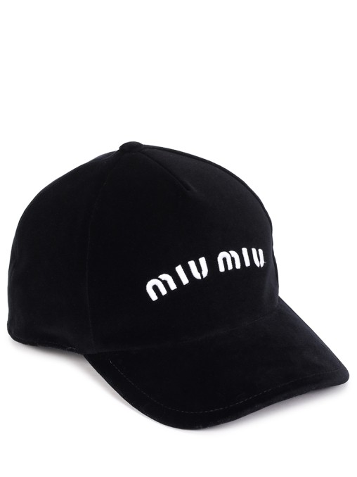 Бейсболка с логотипом MIU MIU