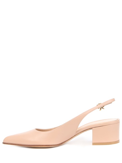 Туфли кожаные Piper Sling GIANVITO ROSSI