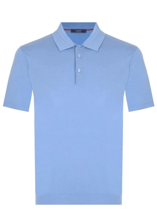 Поло из хлопка и тенселя CUDGI