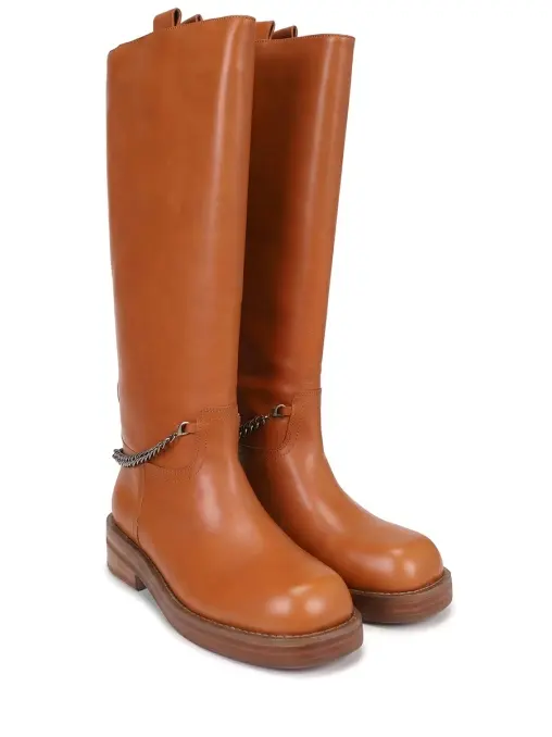 Сапоги кожаные JULI TOO