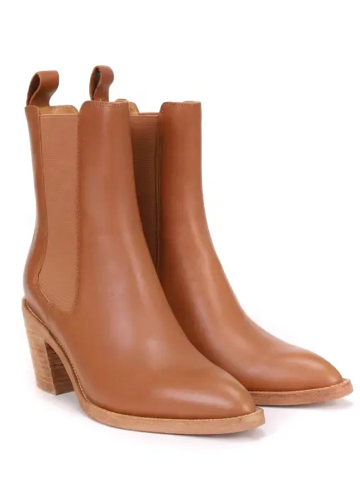 Ботильоны кожаные JULI TOO