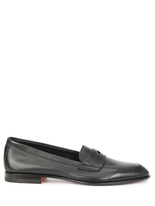 Лоферы кожаные SANTONI