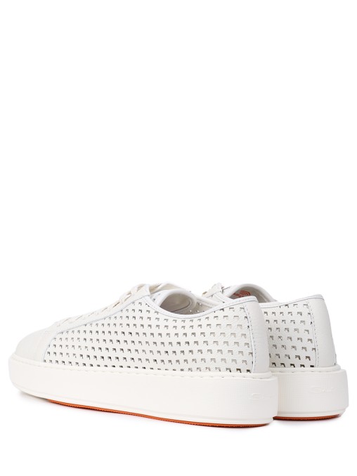 Кеды кожаные SANTONI