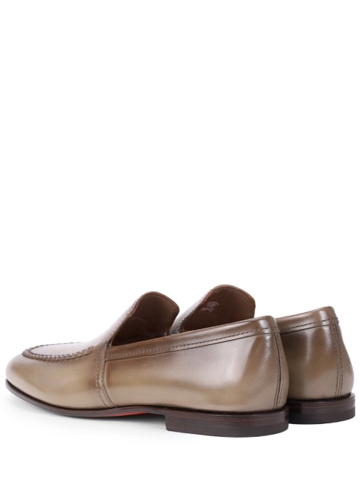 Лоферы кожаные SANTONI
