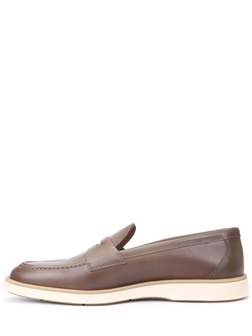 Лоферы кожаные SANTONI