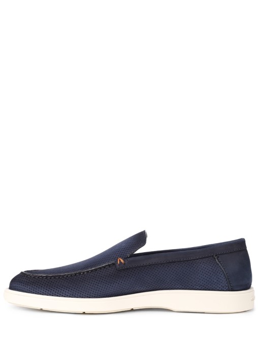 Лоферы замшевые SANTONI