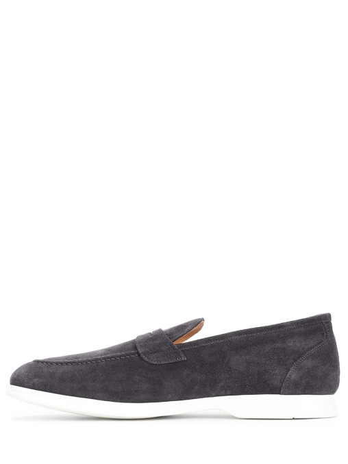 Лоферы замшевые KITON