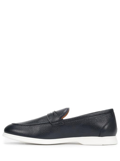 Лоферы кожаные KITON