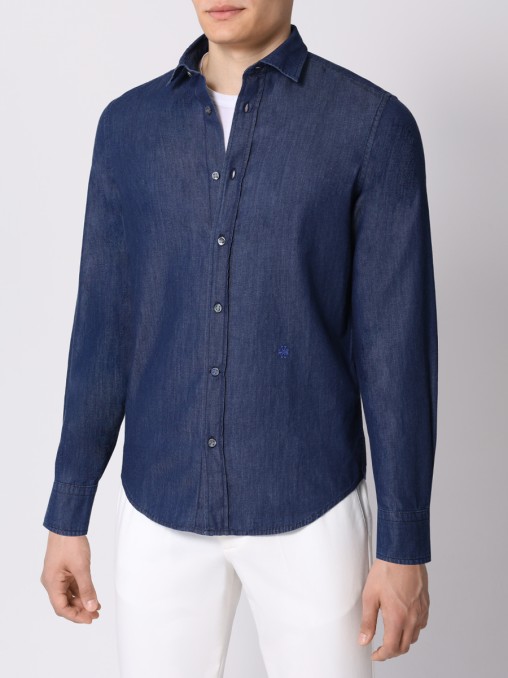 Рубашка Slim Fit джинсовая JACOB COHEN