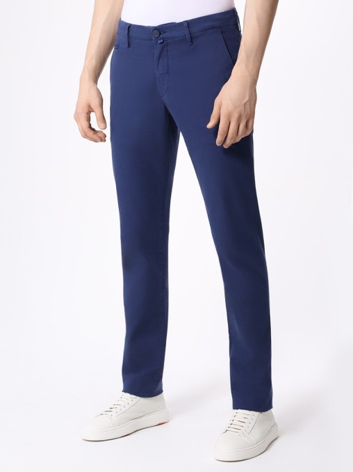 Брюки Slim Fit хлопковые JACOB COHEN