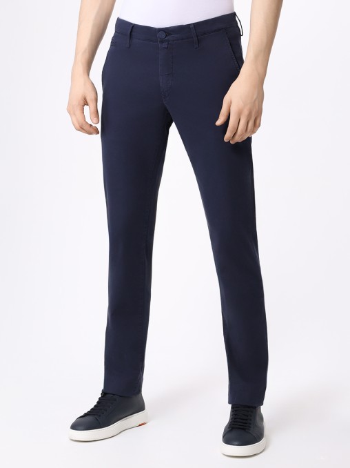 Брюки Slim Fit хлопковые JACOB COHEN
