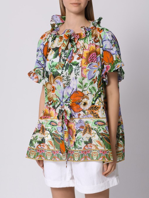 Блуза хлопковая ETRO