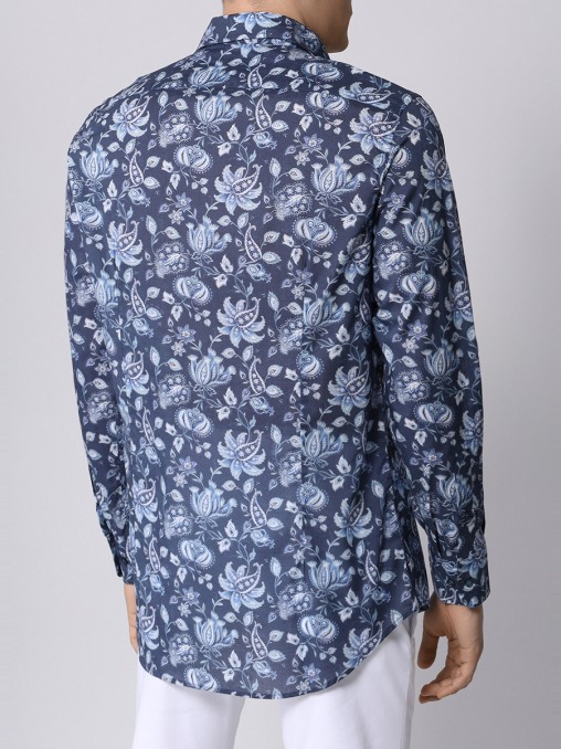 Рубашка Slim Fit хлопковая ETRO