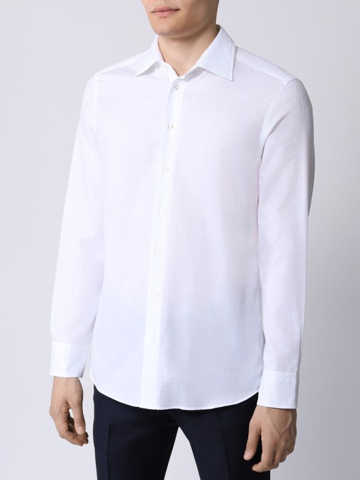 Рубашка Slim Fit хлопковая ETRO