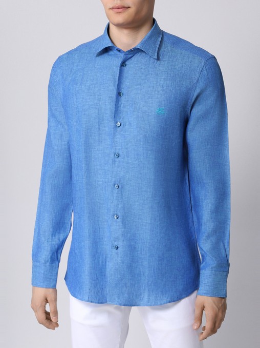 Рубашка Slim Fit льняная ETRO