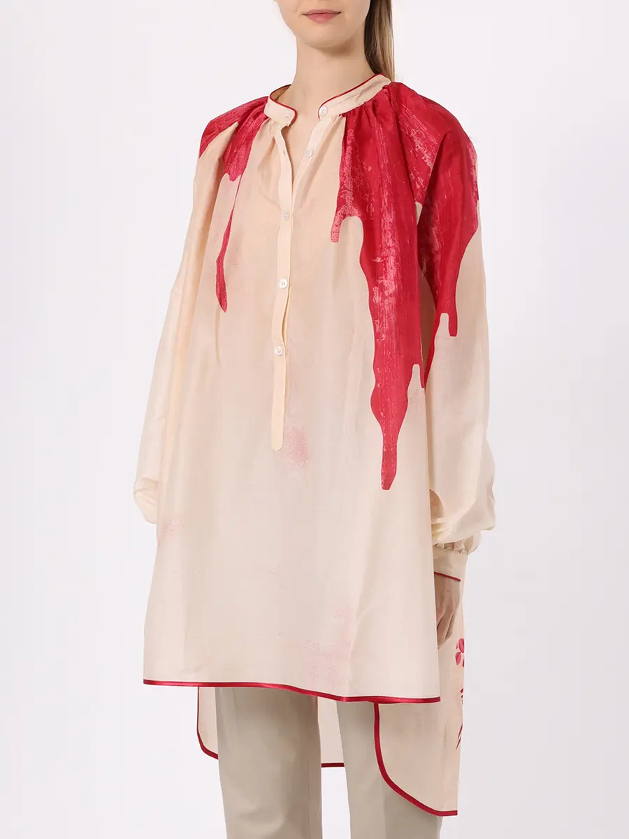 Блуза хлопковая